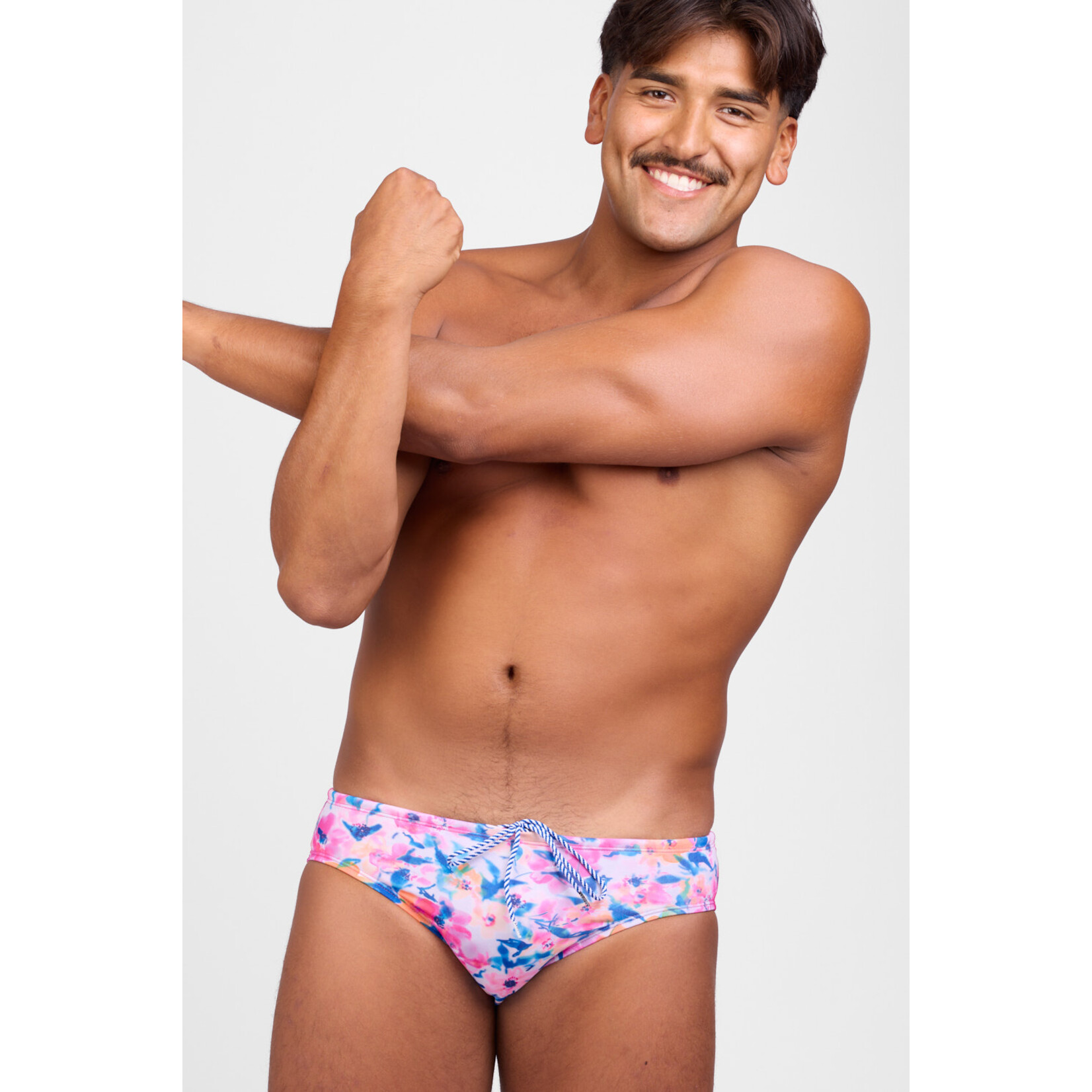 Jolyn Brolyn Swim Brief -  Super Bloom