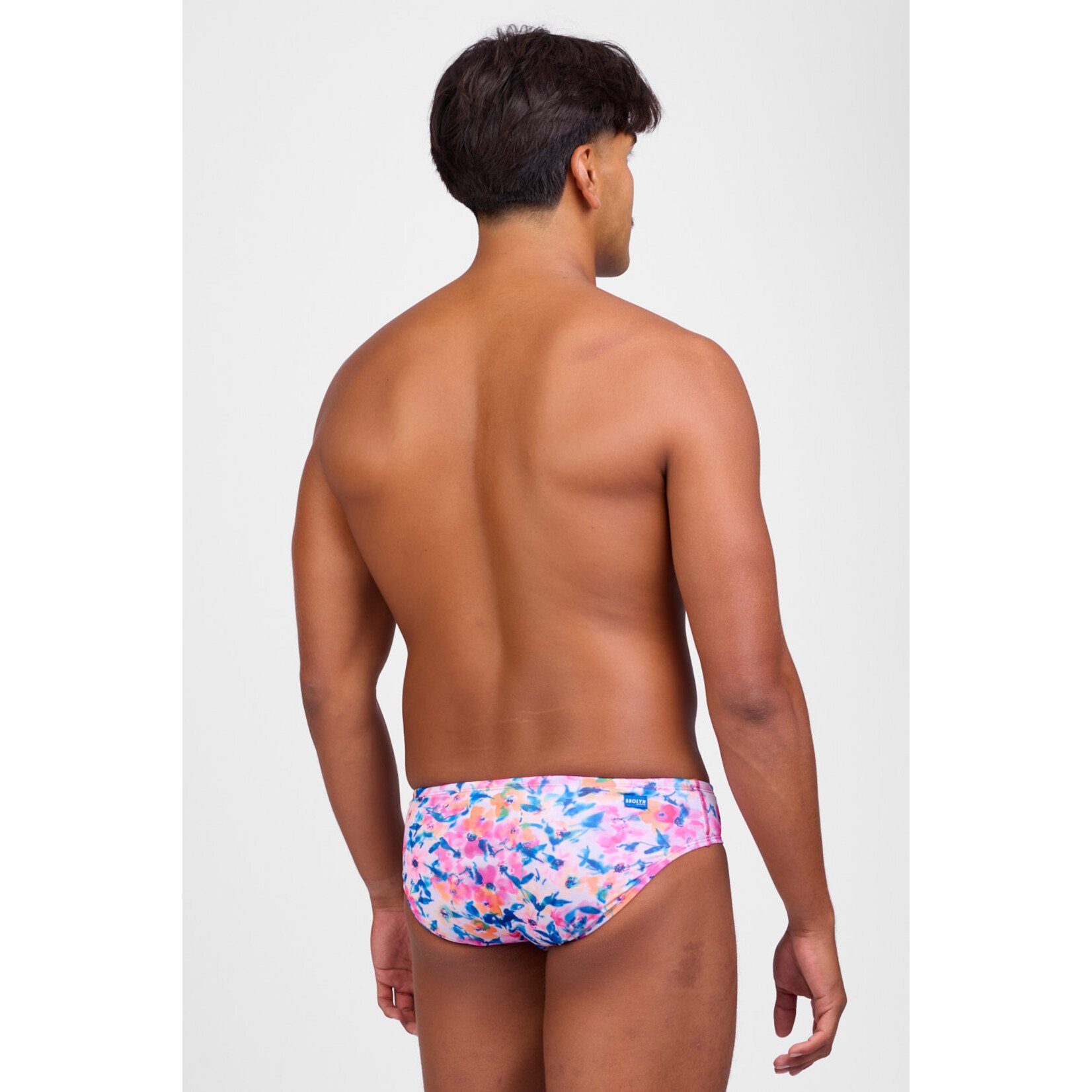 Jolyn Brolyn Swim Brief -  Super Bloom