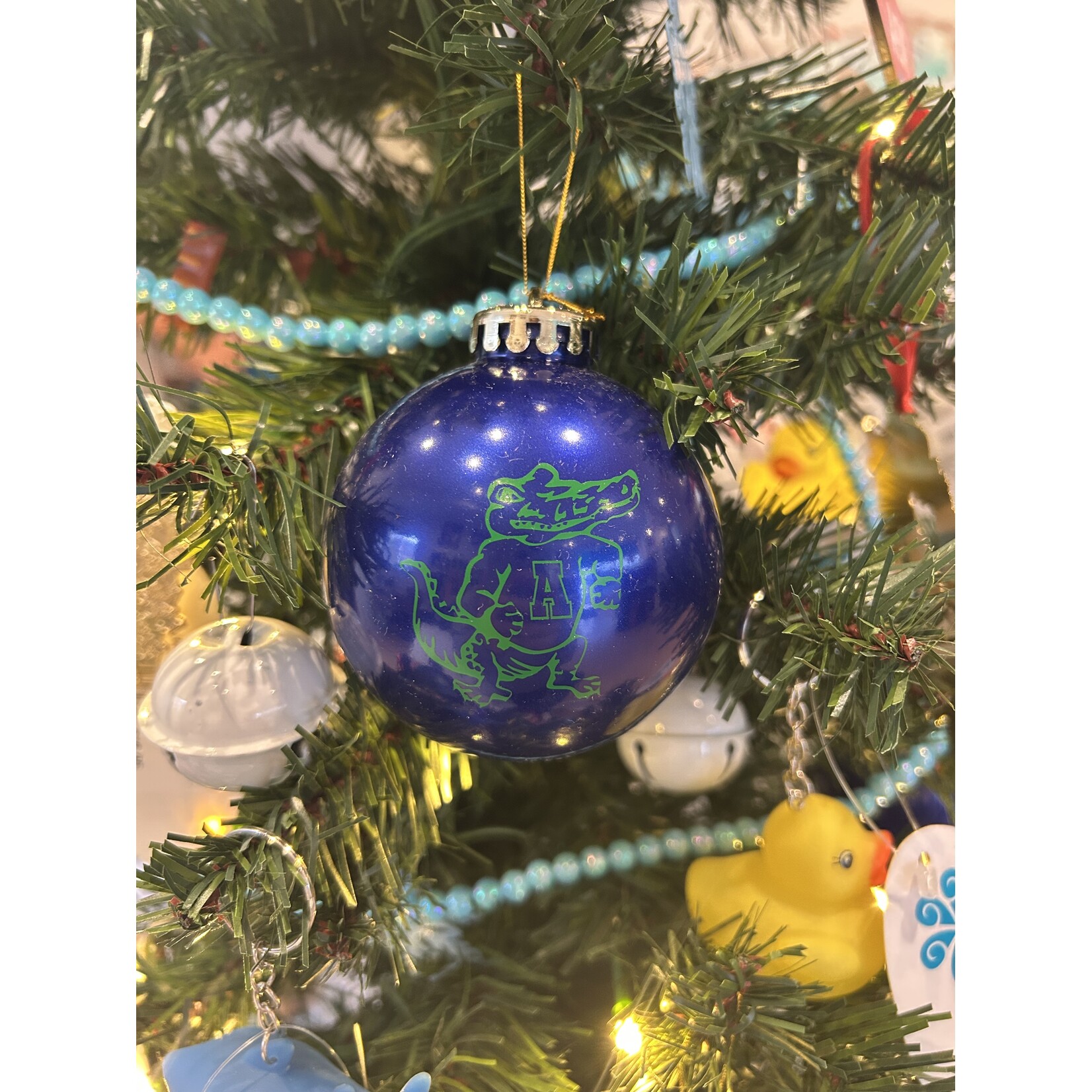 AAC AAC Holiday Ball Ornament Blue/Kelly