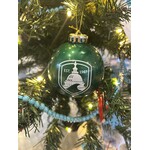 TCSD TCSD Holiday Ball Ornament Green/White