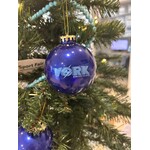 YORK YORK Holiday Ball Ornament Blue/Lt. Blue