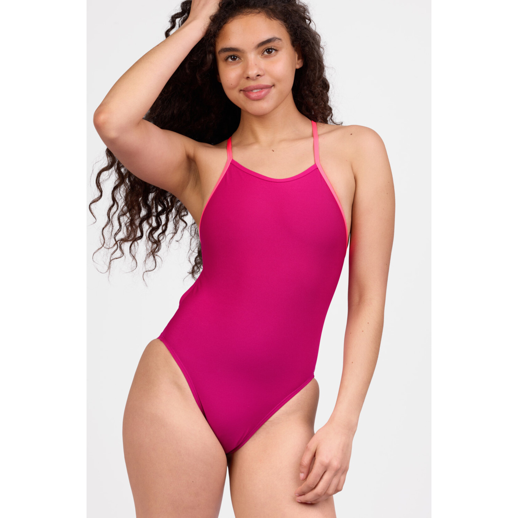 Jolyn Brandon 2 Contrast Dragon Fruit/Hot Pink