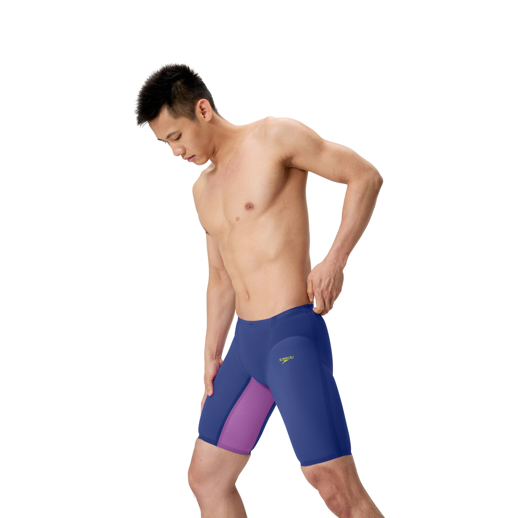 Speedo LZR Pure Valor 2.0 Jammer Noble Navy/Neon Jelly