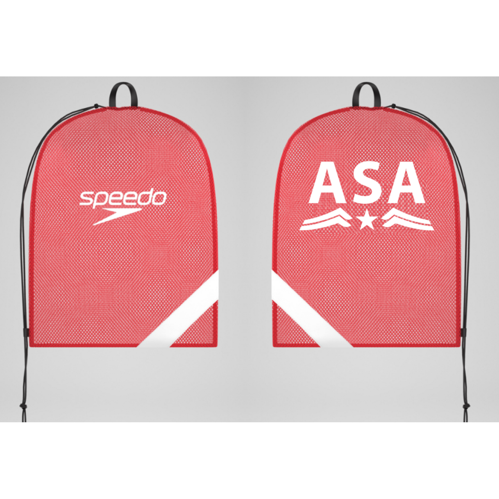 ASA Team XL Mesh Equipment Bag Red