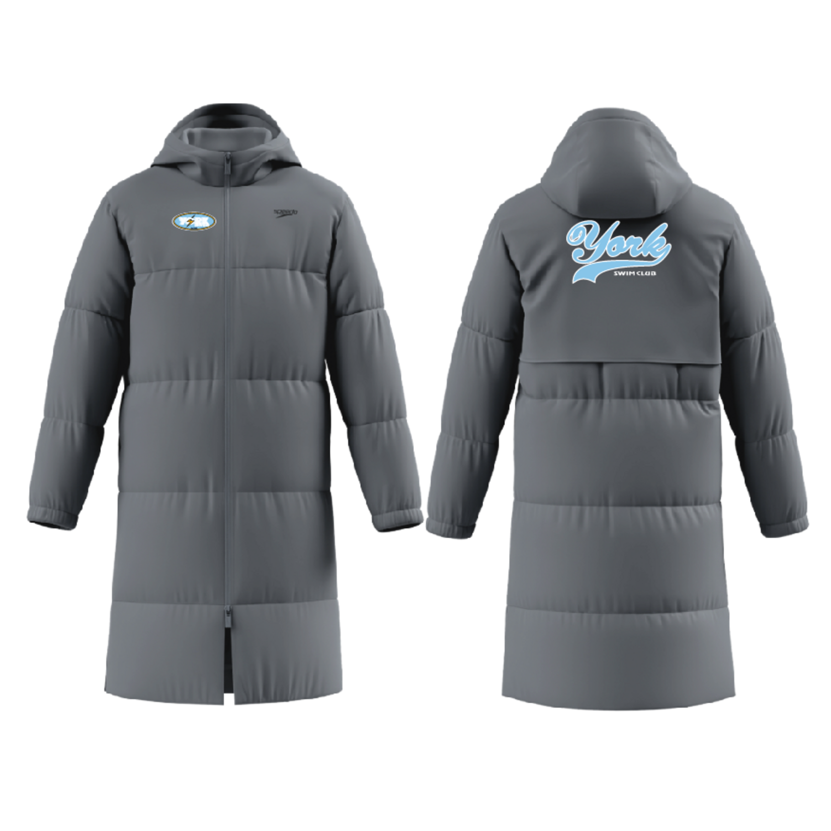 YORK York Hydropuff Parka Grey