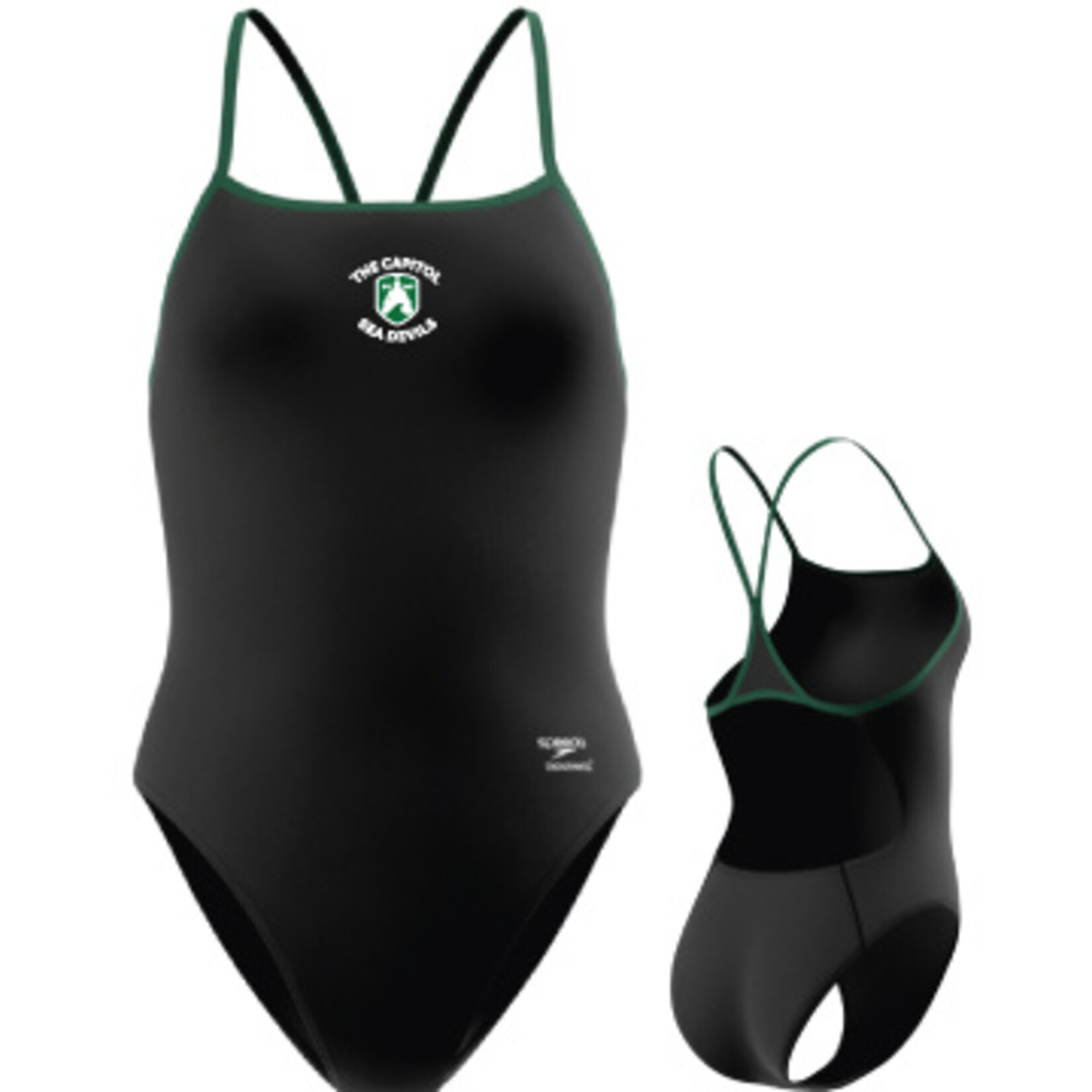 TCSD TCSD E+Max Turnback Black/Green