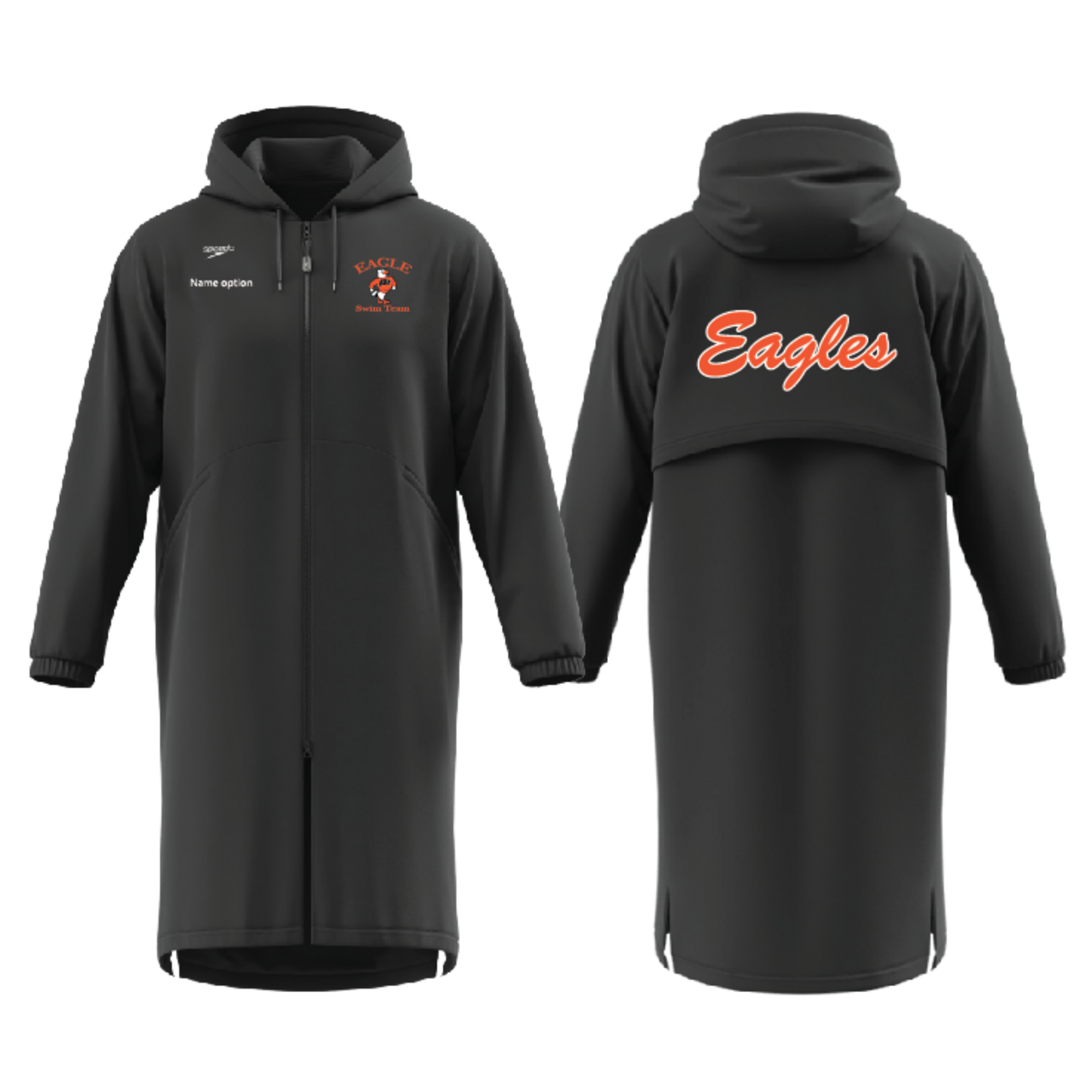 Speedo Eagles Team Parka 2.0 Black