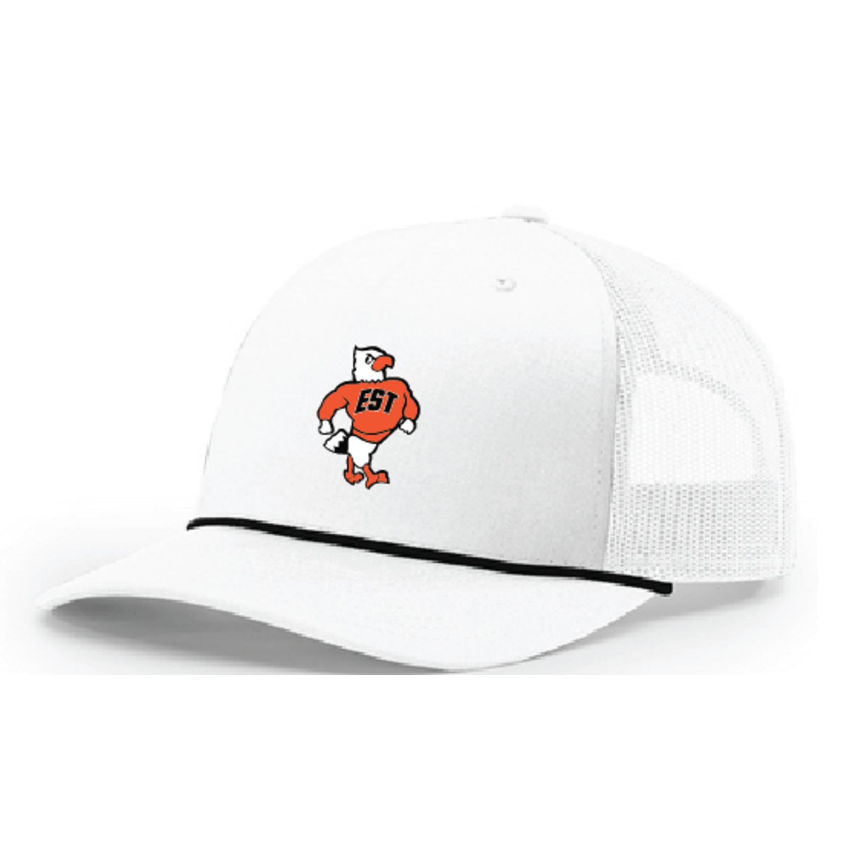 Eagles Eagles Five Panel Roped Trucker Hat White/Black