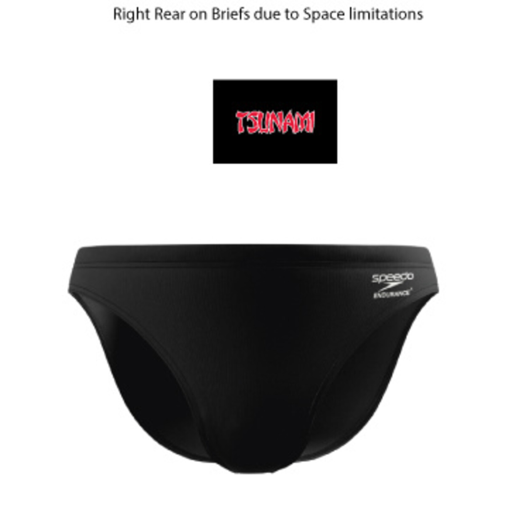 Tsunami Tsunami Endurance+ Brief Black