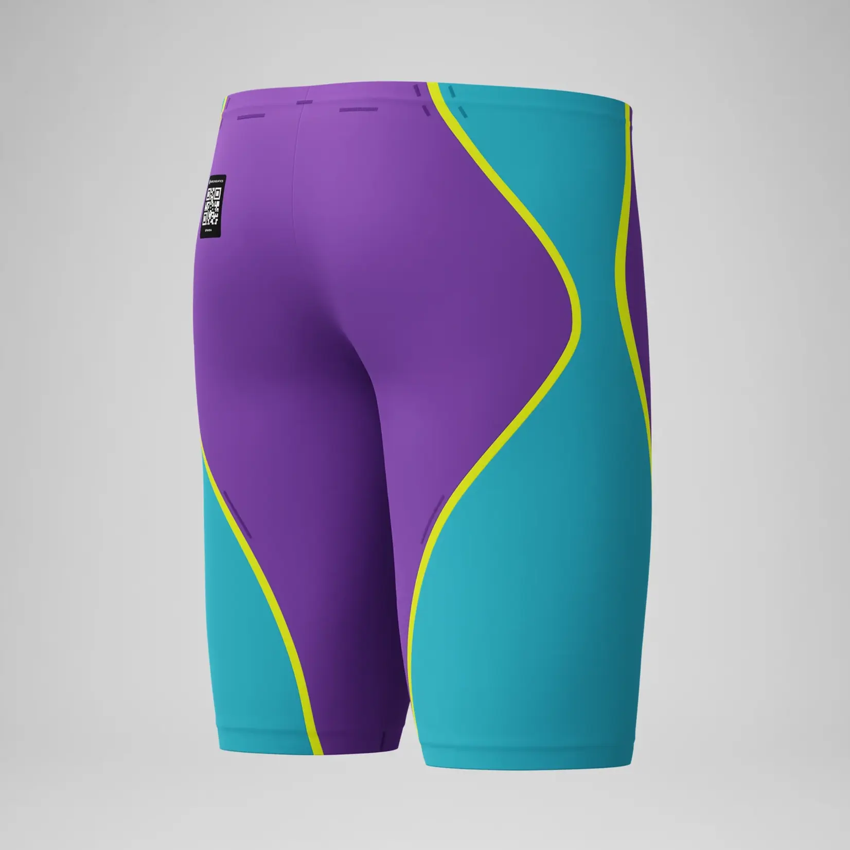 Speedo LZR Pure Intent 2.0 Jammer Galaxy Grape/Mayan Blue