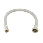 3/8 IN COMPRESSION X 1/2 IN FIP X 16 IN STAINLESS FAUCET SUPPLY LINE