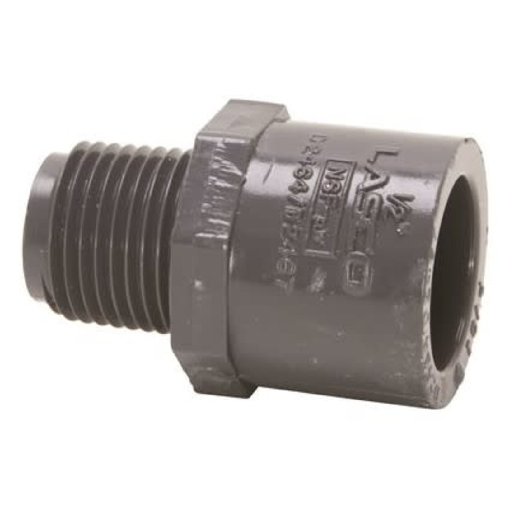 LASCO 1 1/4 IN PVC SCHEDULE 80 MALE ADAPTER