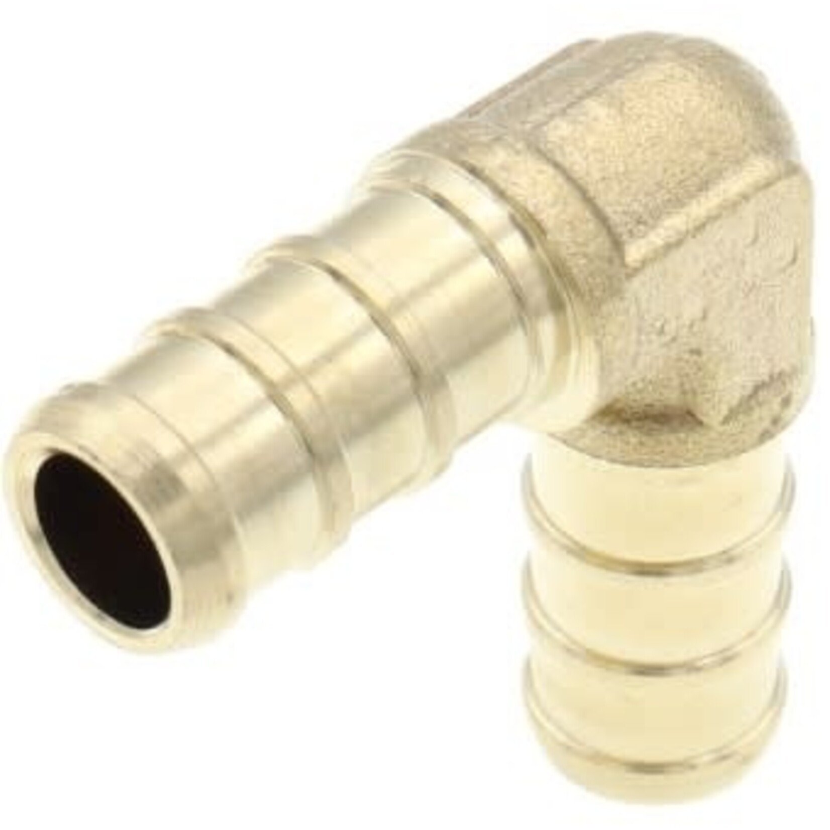 BLUEFIN 3/8 IN BRASS PEX 90 DEGREE ELBOW (LEAD FREE)