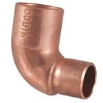 EVERBILT 1 IN X 3/4 IN WROT COPPER 90 DEGREE ELBOW
