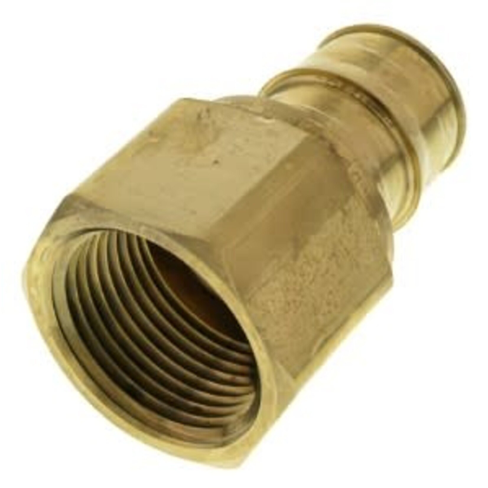 UPONOR 1 IN BRASS PEX X 1 IN NPT FEMALE BARB ADAPTER