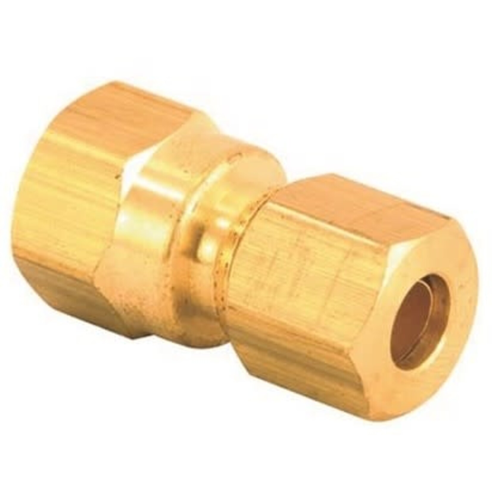 PROPLUS 1/4 IN X 1/2 IN BRASS COMPRESSION FEMALE ADAPTER