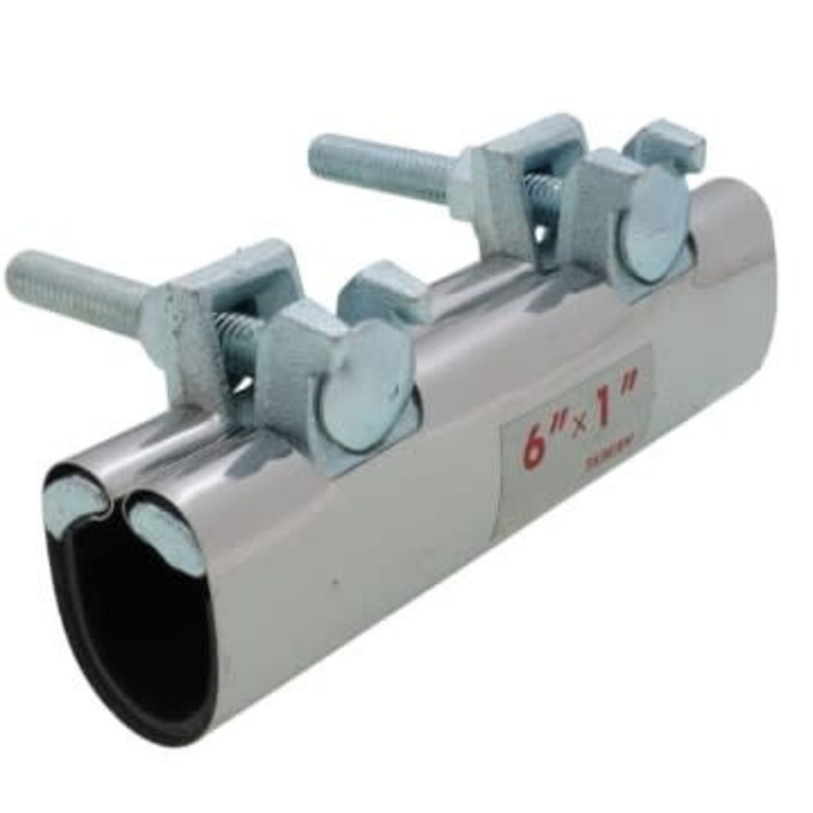 MATCO-NORCA 1 IN X 6 IN STAINLESS STEEL PIPE REPAIR CLAMP 2 BOLT