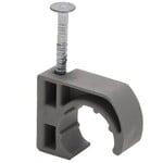 PROFLO 3/4 IN POLY HALF CLAMP WITH BARB NAILS