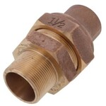 LEGEND VALVE 1 1/2 IN FLARE X MIP NO LEAD BRONZE ADAPTER COUPLING (FLARE X MALE)