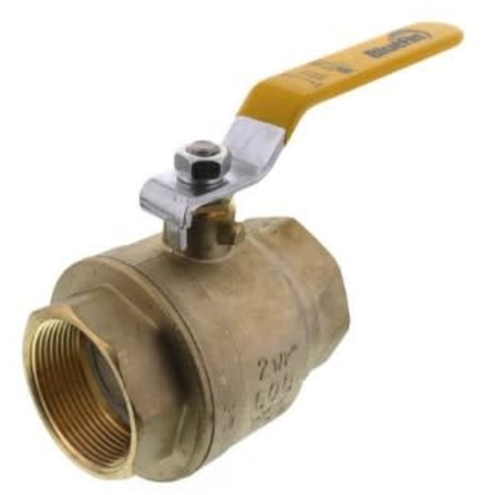 BLUEFIN 2 1/2 IN BRASS THREADED BALL VALVE