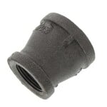 BLUEFIN 1 1/4 IN X 1 IN BLACK IRON REDUCER COUPLING