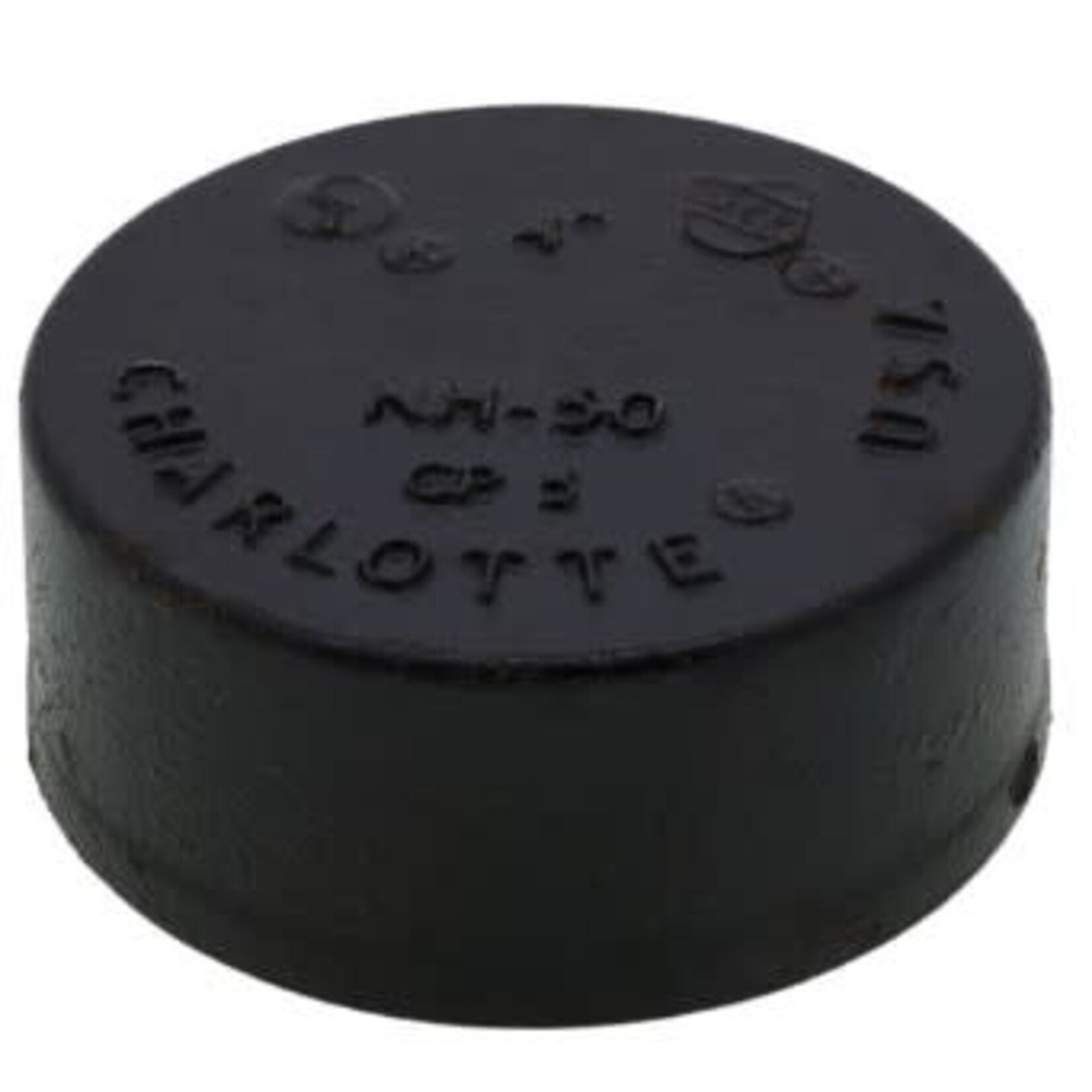 CHARLOTTE 4 IN CAST IRON CAP (BLIND PLUG)