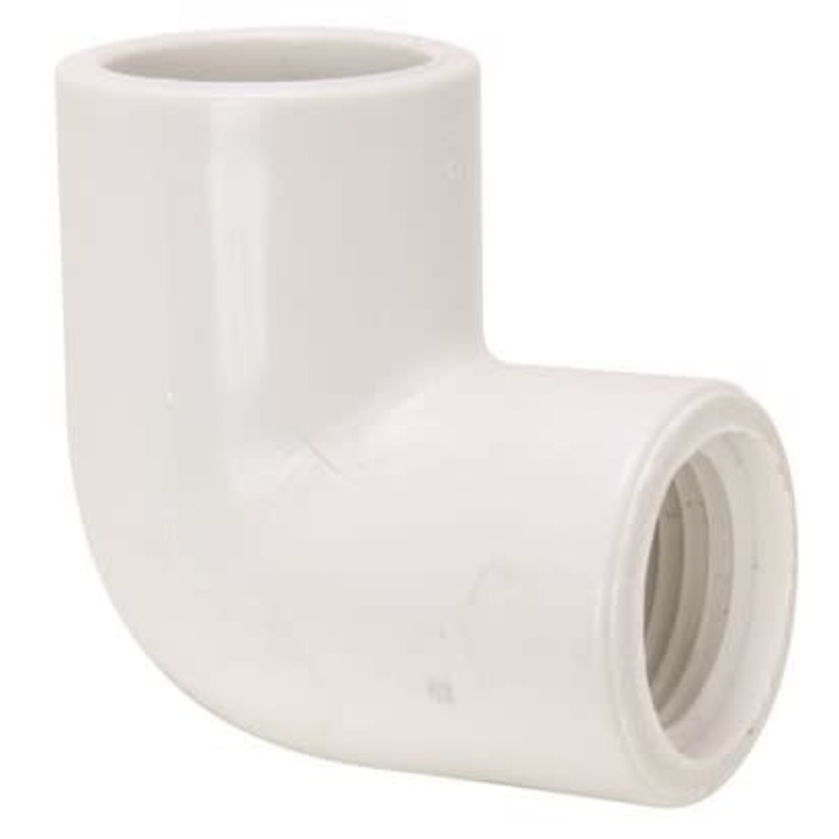 MUELLER STREAMLINE 3/4 IN X 1/2 IN PVC SCHEDULE 40 SPIGOT X FEMALE 90 DEGREE ELBOW