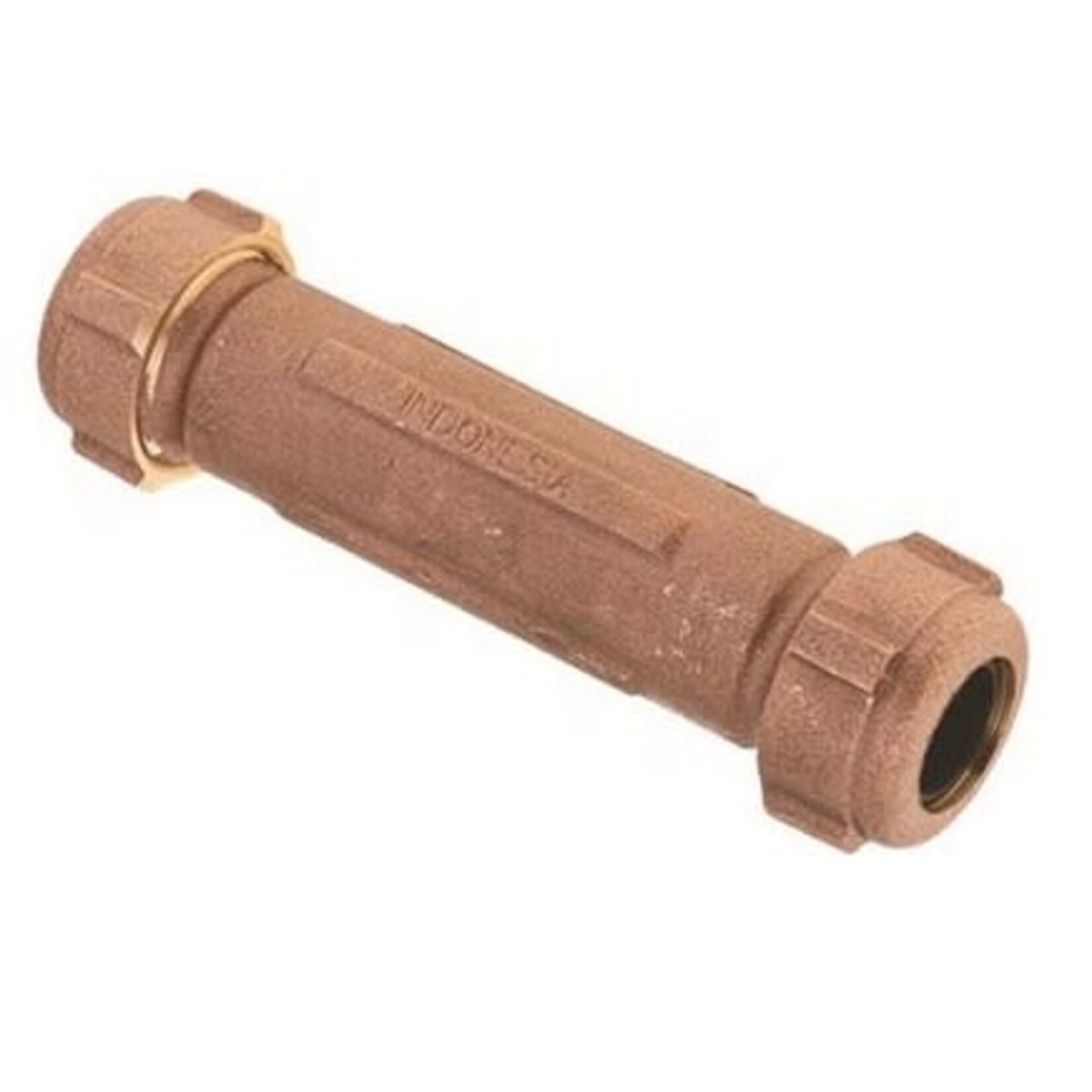 PROPLUS 3/8 IN AND 1/2 IN BRASS COMPRESSION COUPLING ( LEAD FREE )