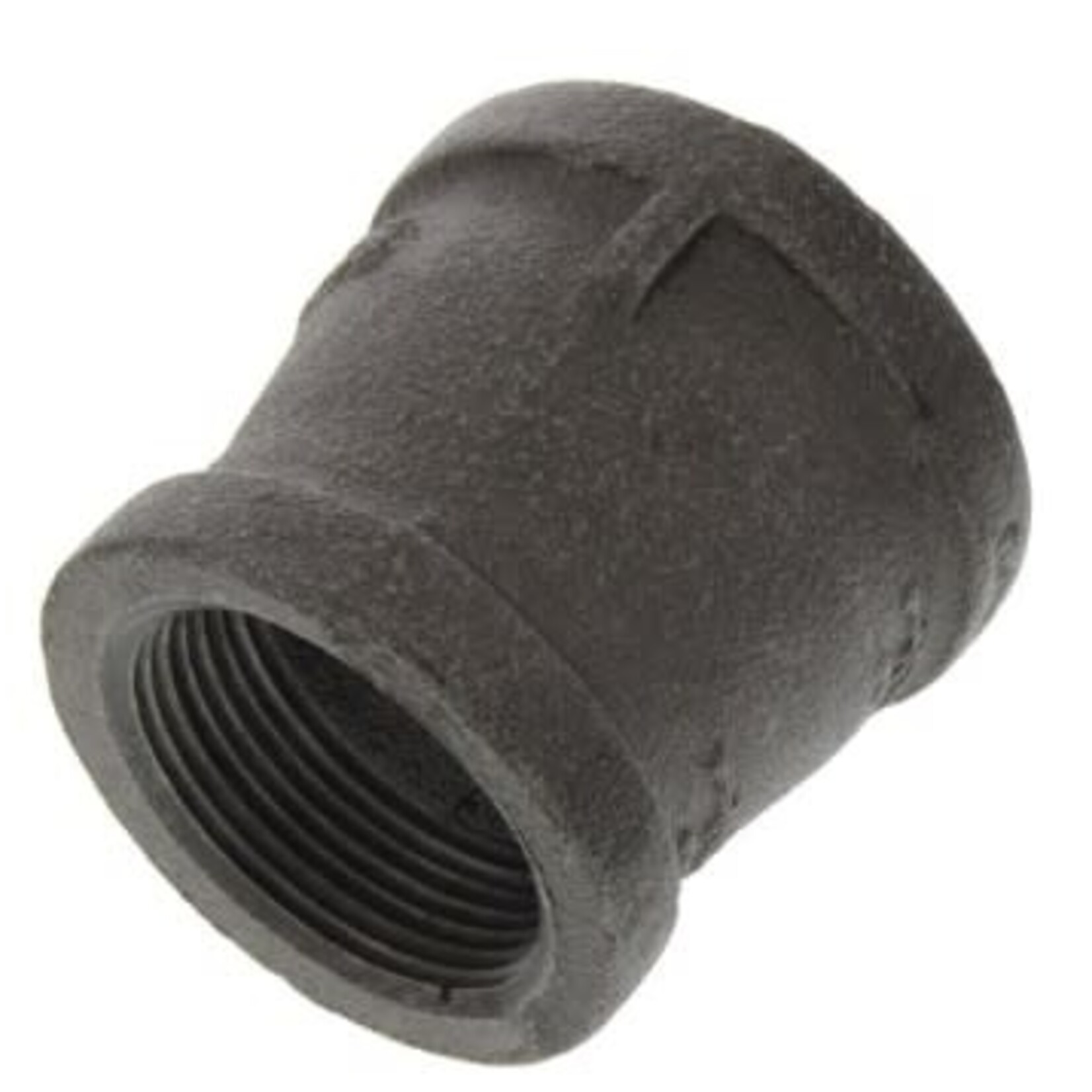 PROPLUS 1 1/2 IN X 1 1/4 IN BLACK IRON REDUCER COUPLING