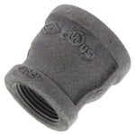 BLUEFIN 1 IN X 3/4 IN BLACK IRON REDUCER COUPLING