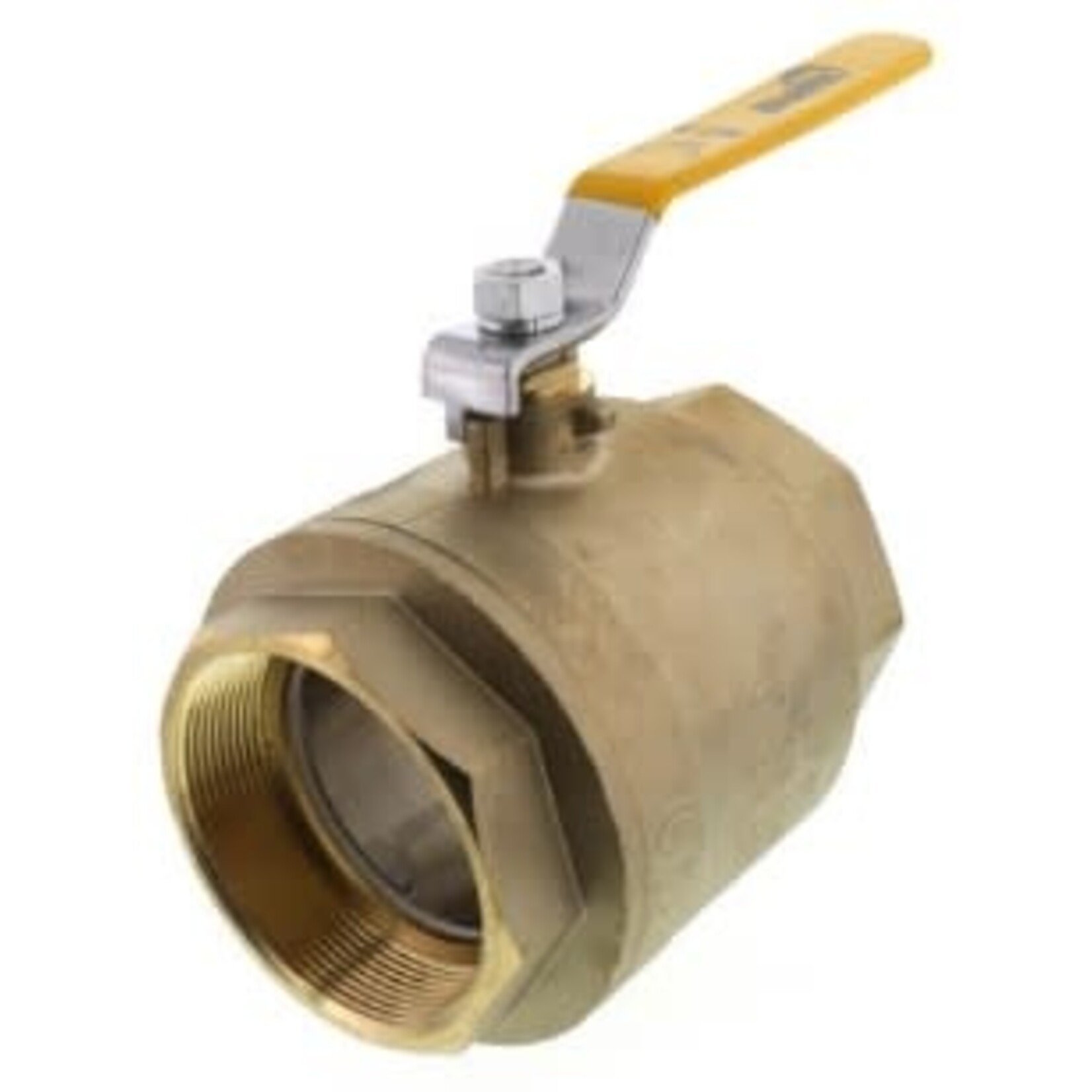 BLUEFIN 4 IN BRASS THREADED BALL VALVE