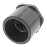 SPEARS 1 1/4 IN X 3/4 IN PVC SCHEDULE 80 FLUSH STYLE REDUCER BUSHING ( SPIGOT X FPT )