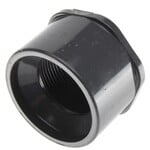 SPEARS 2 IN X 1 1/4 IN PVC SCHEDULE 80 FLUSH STYLE REDUCER BUSHING ( SPIGOT X FPT )