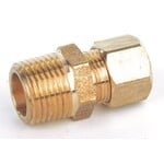 EVERBILT 1/2 IN X 3/4 IN BRASS COMPRESSION X MALE ADAPTER