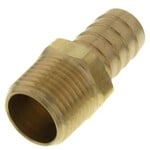 BLUEFIN 5/8 IN X 1/2 IN BRASS HOSE MALE ADAPTER