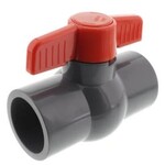 PROPLUS 1 1/4 IN PVC SCHEDULE 80 BALL VALVE SOLVENT