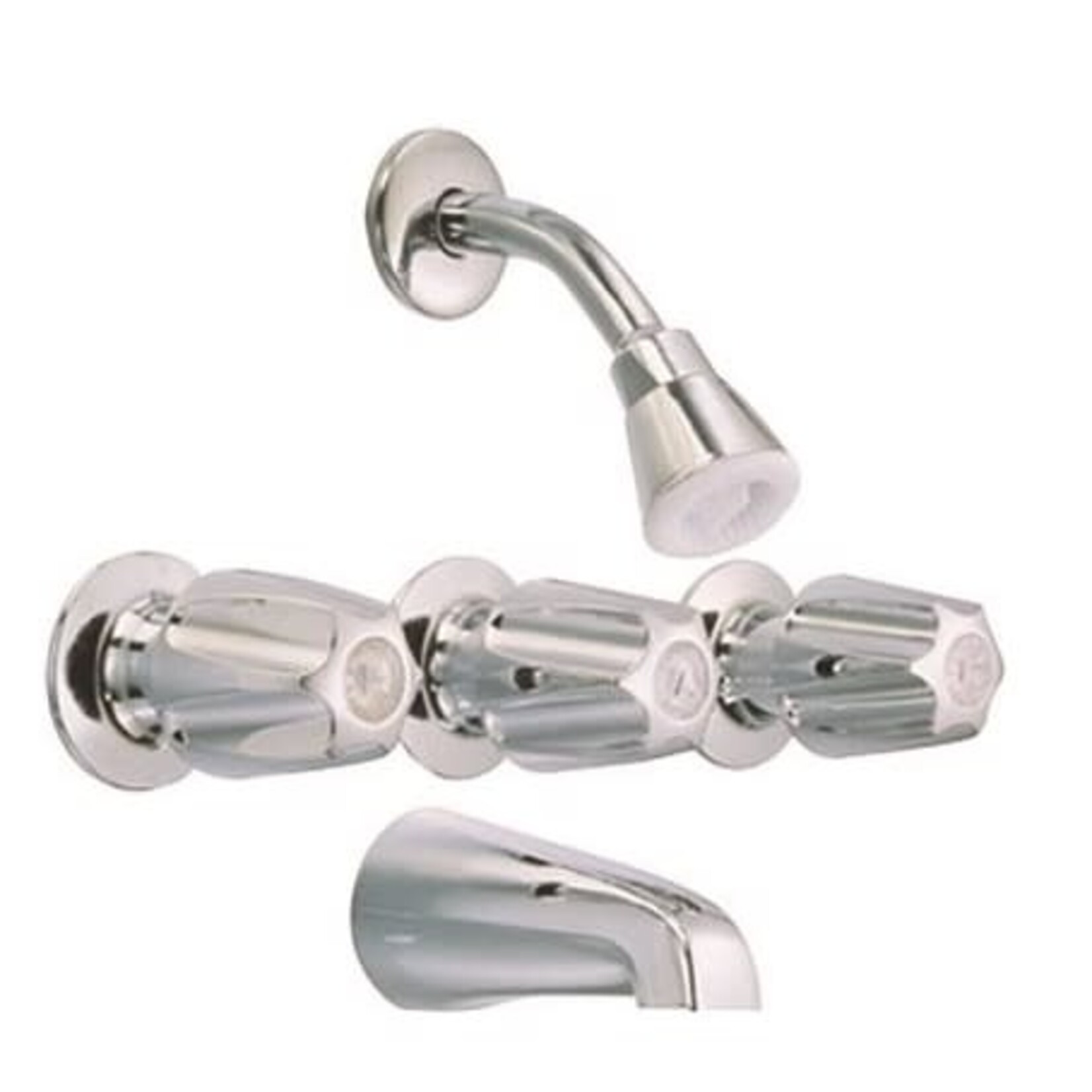 PROPLUS PROPLUS 3 HANDLE 1 SPRAY TUB AND SHOWER FAUCET