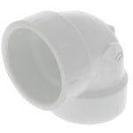 CHARLOTTE 1 1/2 IN PVC SCHEDULE 40 DWV 90 DEGREE VENT ELBOW