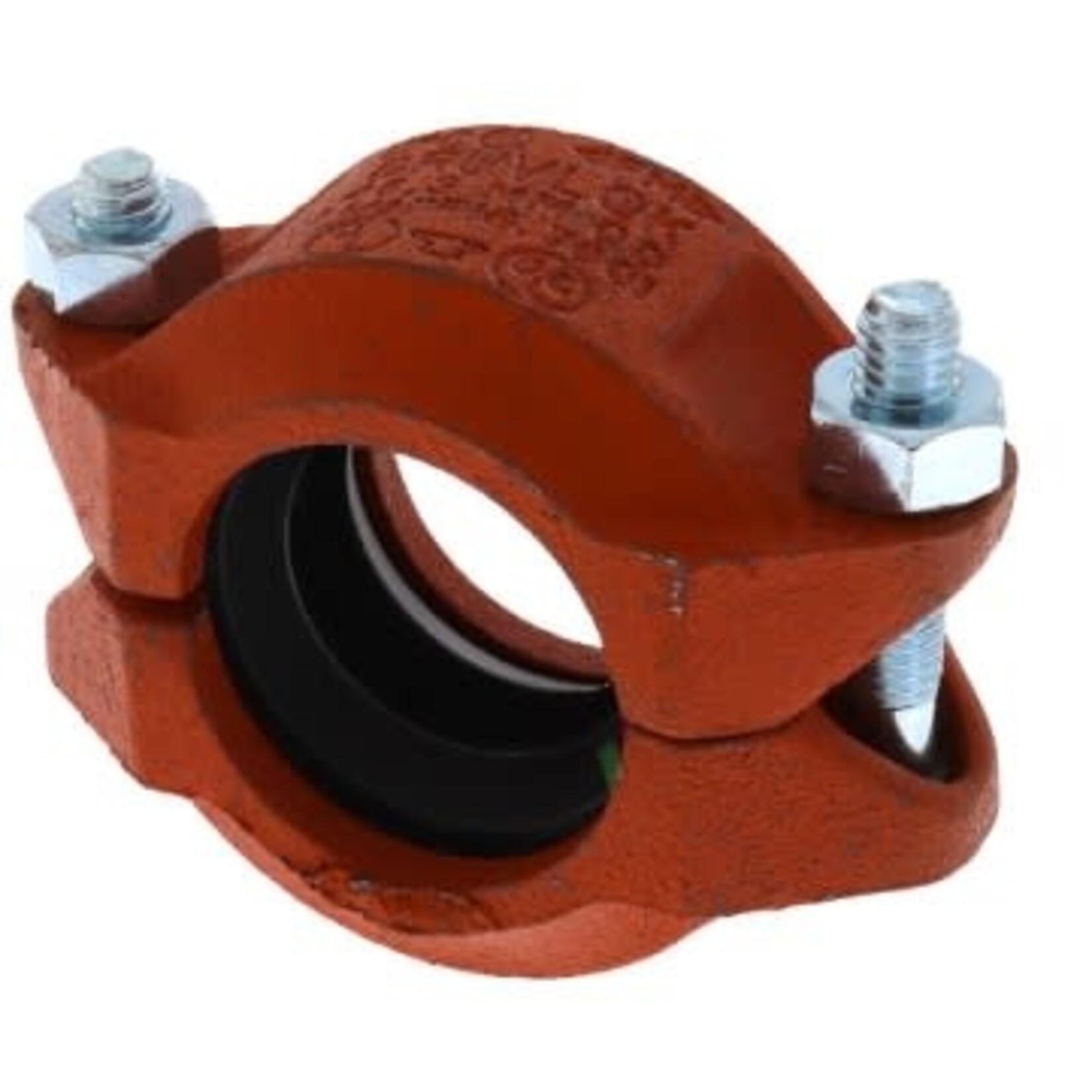 GRUVLOK 1 1/2 IN RED DUCTILE IRON GROOVED COUPLING