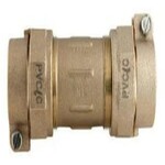 FORD 1 1/2 IN PVC FORD BRASS COMPRESSION COUPLING