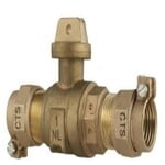 FORD 1 IN CTS FORD BRASS BALL VALVE