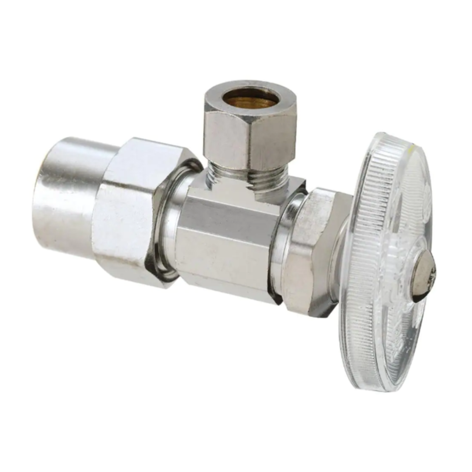 PROFLO 1/2 IN CPVC X 3/8 IN OD COMP MULTI-TURN ANGLE VALVE