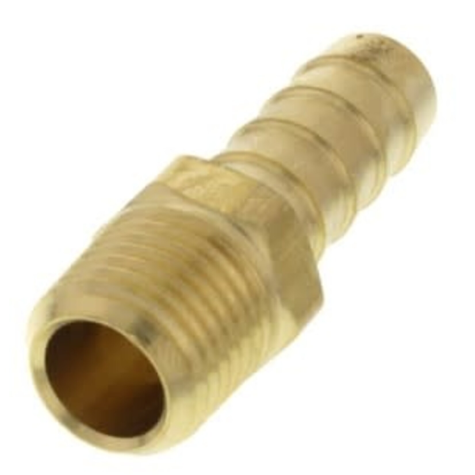 PROPLUS 1/4 IN X 3/8 IN BRASS BARB MALE HOSE ADAPTER