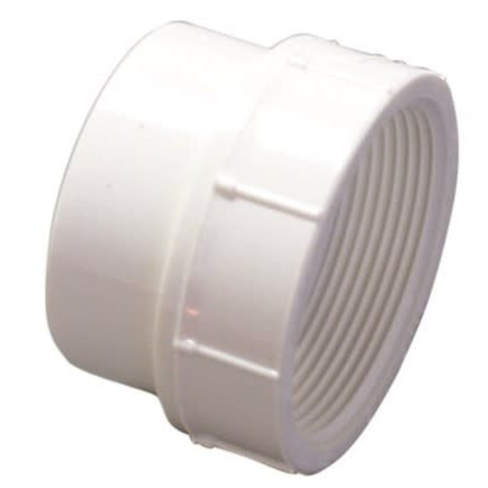 NIBCO 4 IN PVC SCHEDULE 40 DWV SPIGOT ADAPTER