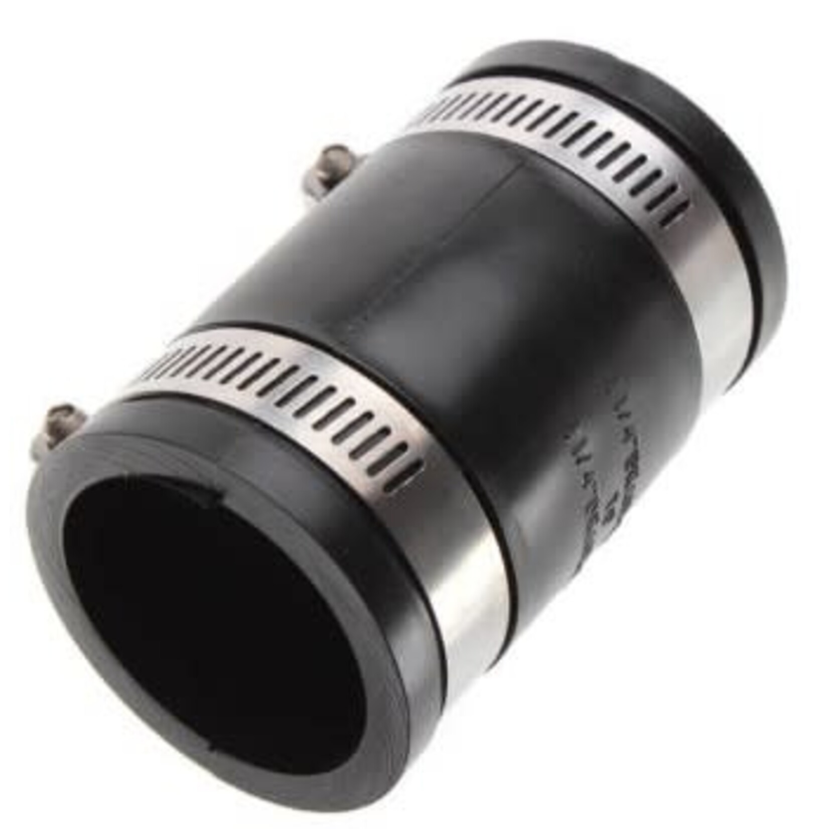 FERNCO 1 1/4 IN FERNCO FLEXIBLE COUPLING DRAIN PIPE ( CAST IRON OR PVC TO CAST IRON OR PVC)