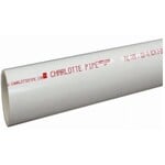 CHARLOTTE 8 IN X 20 FT PVC SCHEDULE 40 DWV PIPE (FOAM CORE)