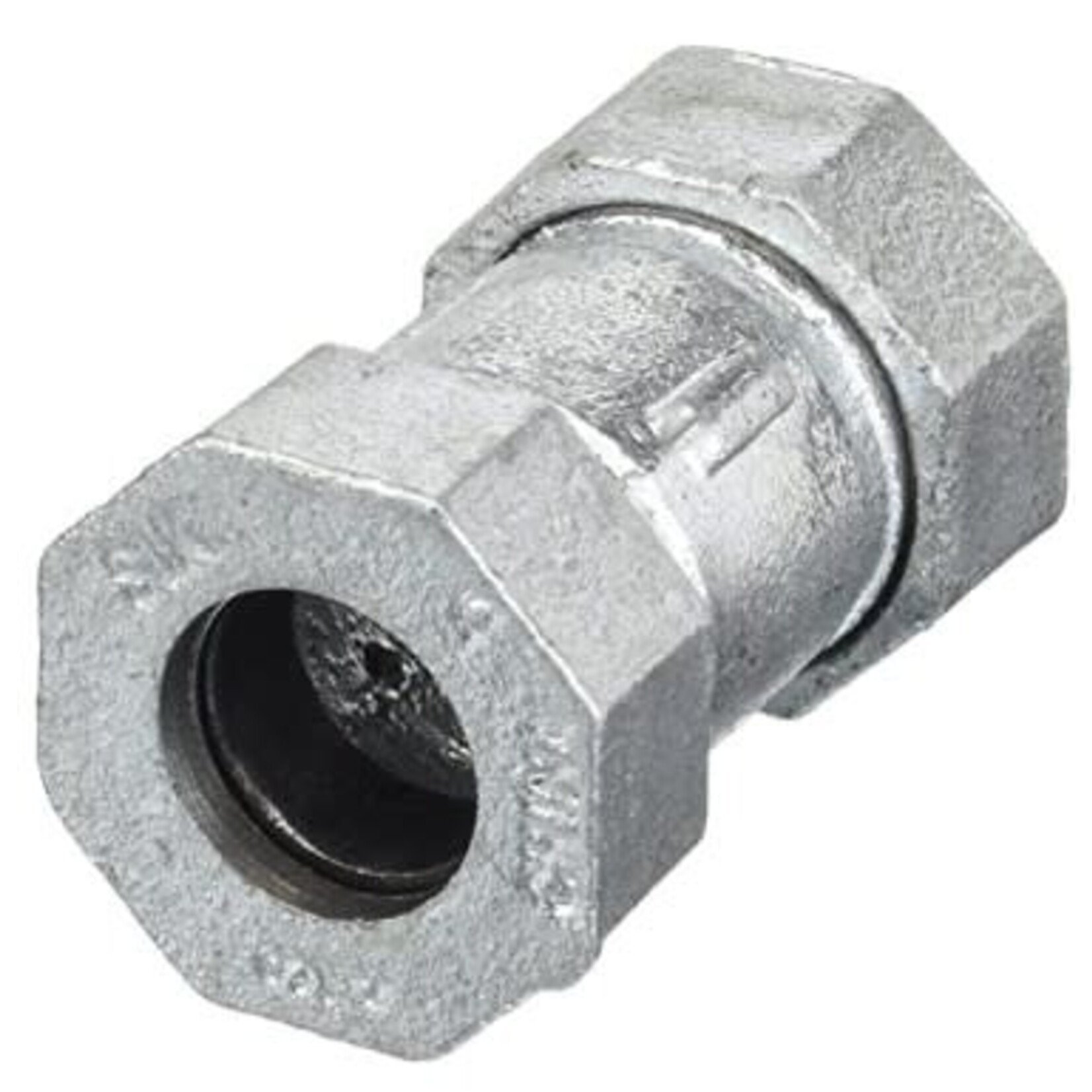 MATCO-NORCA 1/2 IN GALVANIZED SHORT COMPRESSION COUPLING