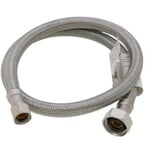 BLUEFIN 3/8 IN X 1/2 IN X 30 IN BRAIDED HOSE FAUCET SUPPLY LINE