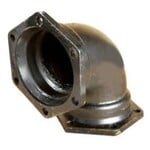 TYLER UNION 10 IN DUCTILE IRON 90 DEGREE ELBOW