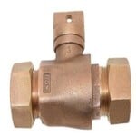 LEGEND VALVE 1 1/2 IN BRASS RING COMPRESSION CURB STOP (CTS)